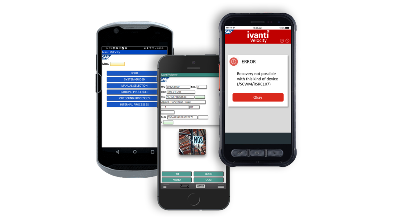Ivanti Velocity Industriel Web browser til Android